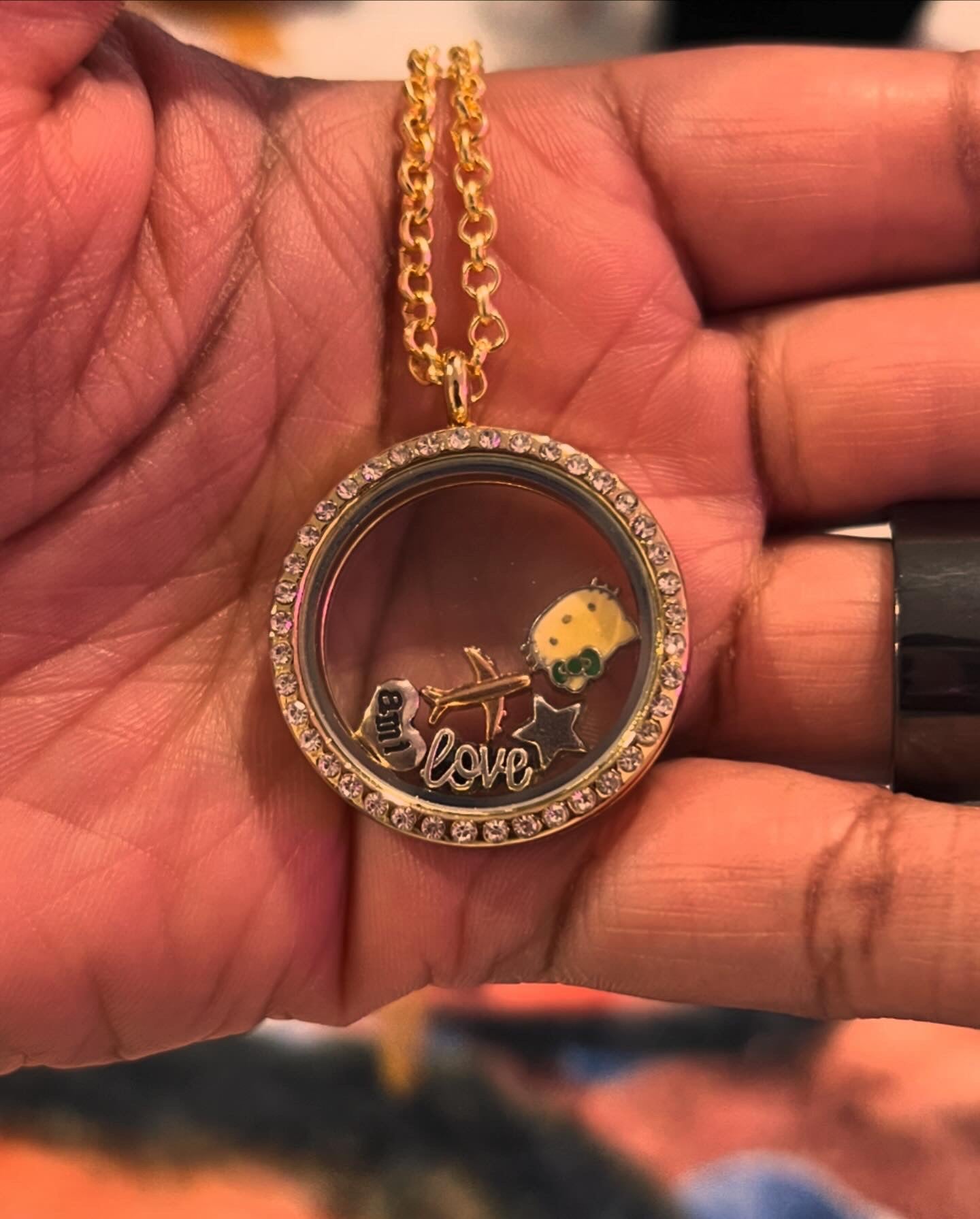 Custom Floating Locket Necklace