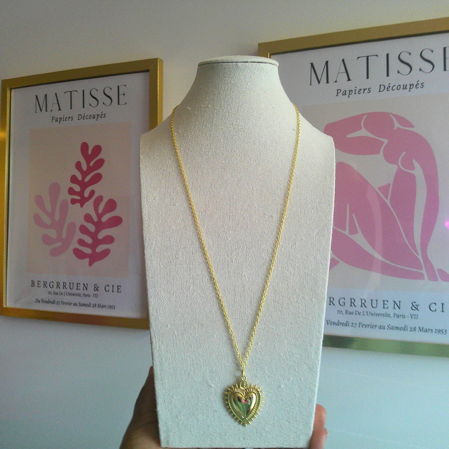 Gold Heart Necklace