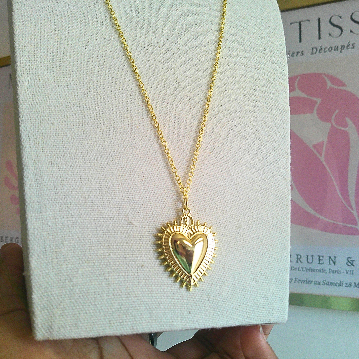 Gold Heart Necklace